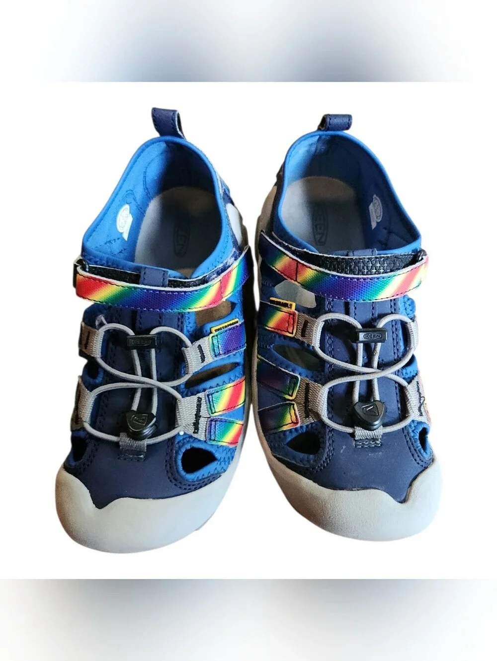 KEEN Kids Newport H2 Tie Dye Water Sandals Size 2 Unisex Kids Outdoor Hiking